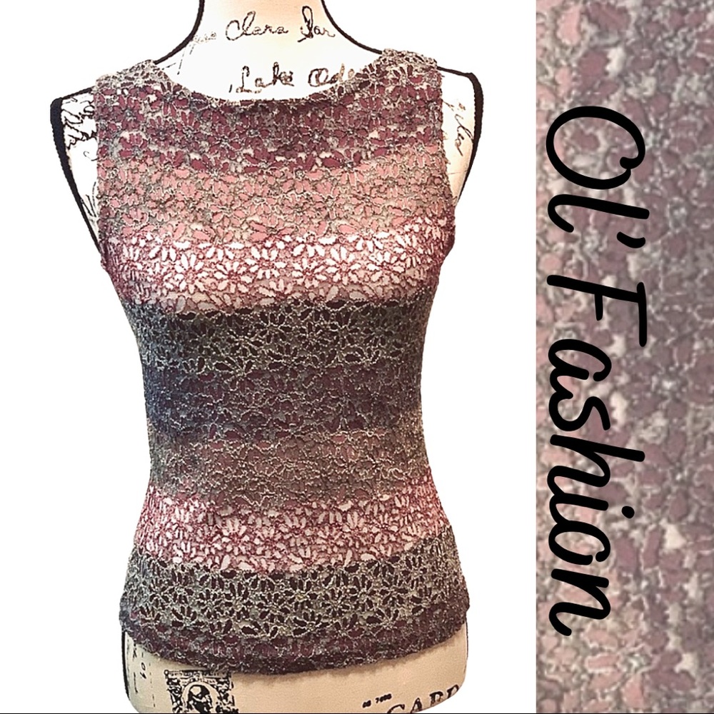 Women’s OL Fashion Lace Sleeveless Camisole Top